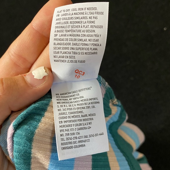 American eagle striped tube top - Picture 5 of 5